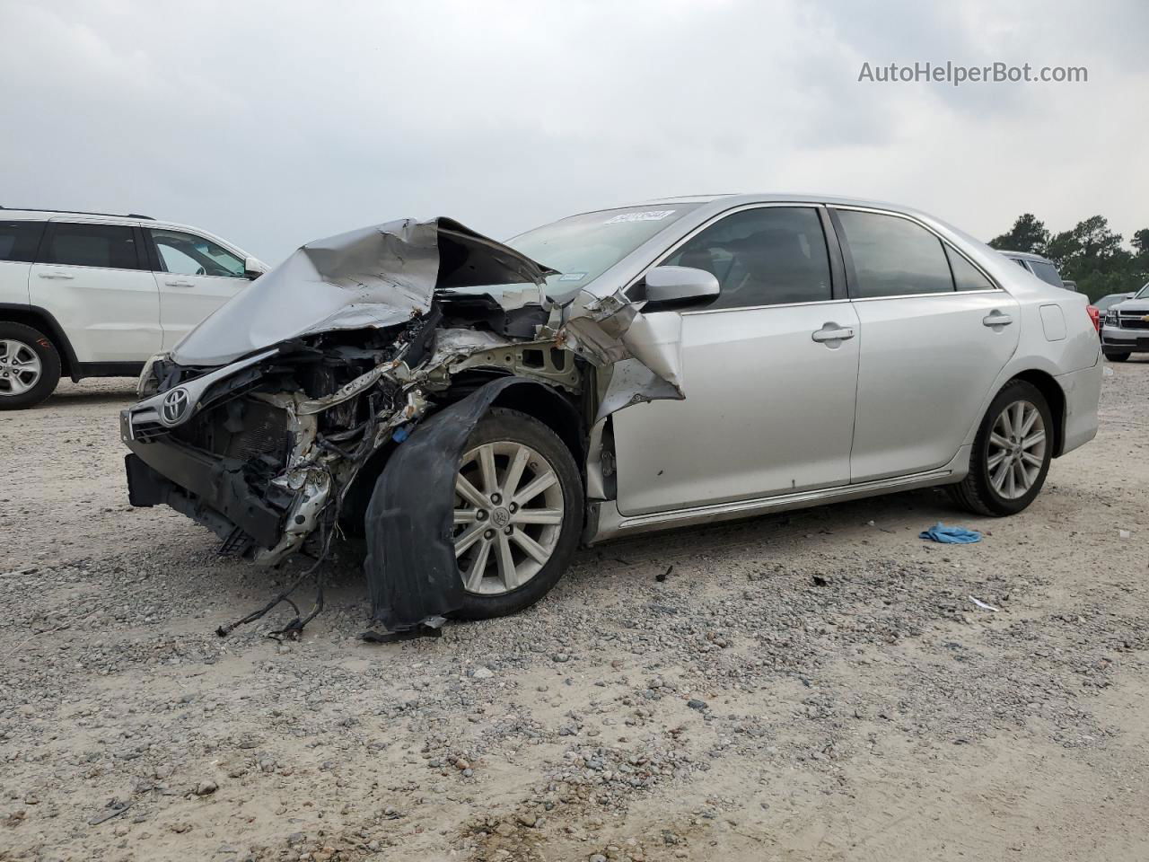 2012 Toyota Camry Base Silver vin: 4T4BF1FK7CR158551