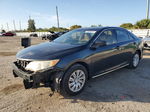 2012 Toyota Camry Base Black vin: 4T4BF1FK7CR173485