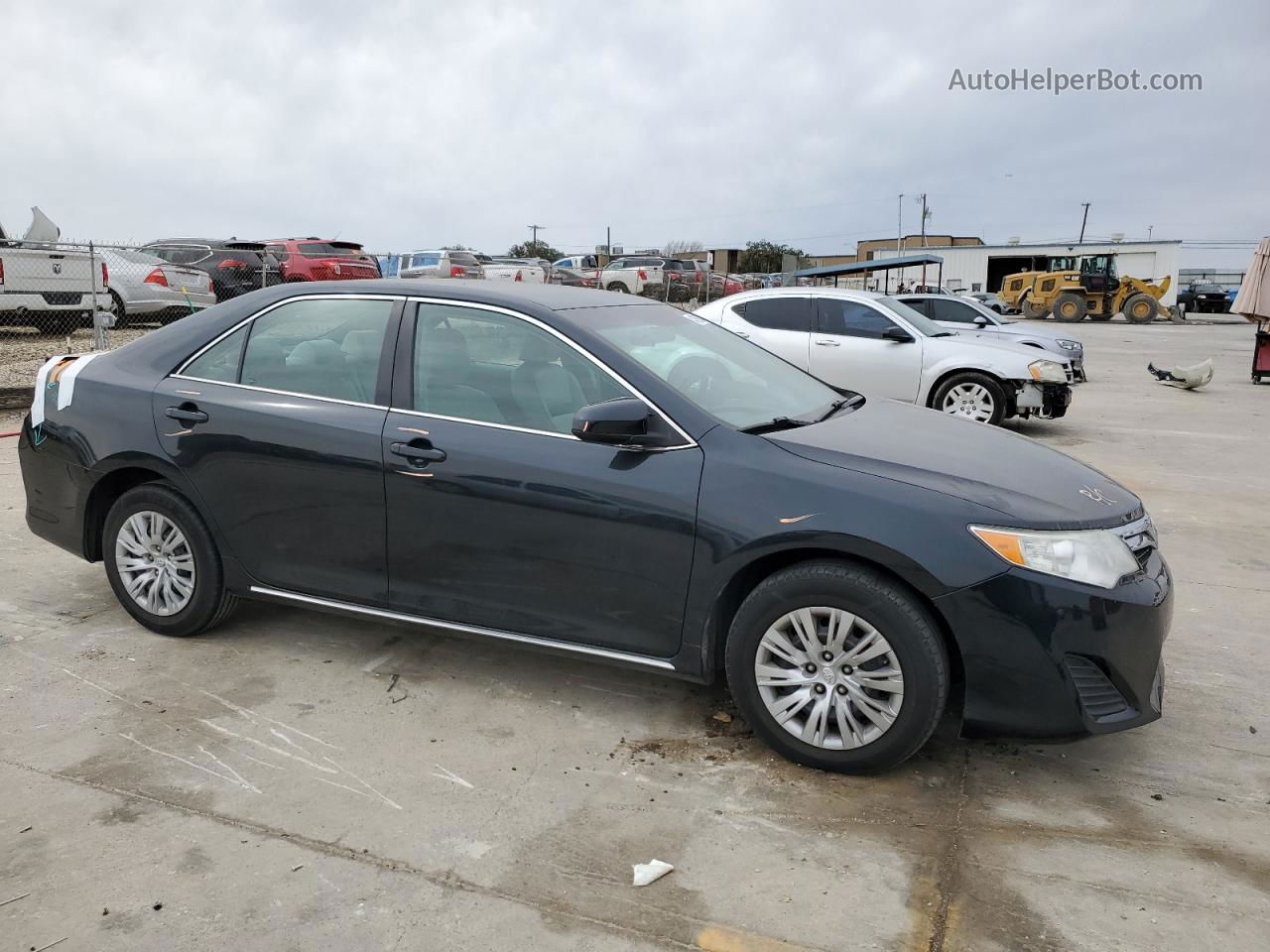 2012 Toyota Camry Base Черный vin: 4T4BF1FK7CR174720