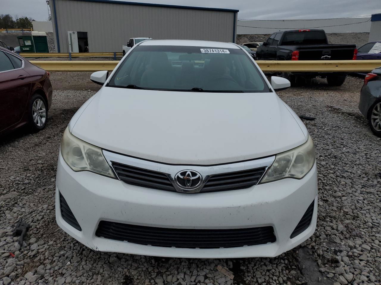 2012 Toyota Camry Base White vin: 4T4BF1FK7CR204587