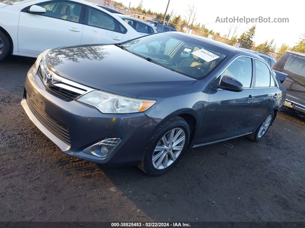 2012 Toyota Camry Xle Серый vin: 4T4BF1FK7CR209627