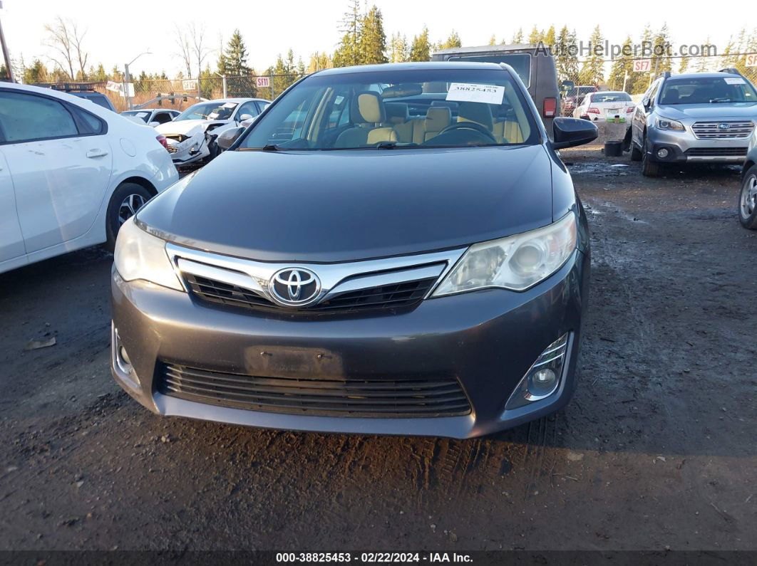 2012 Toyota Camry Xle Серый vin: 4T4BF1FK7CR209627