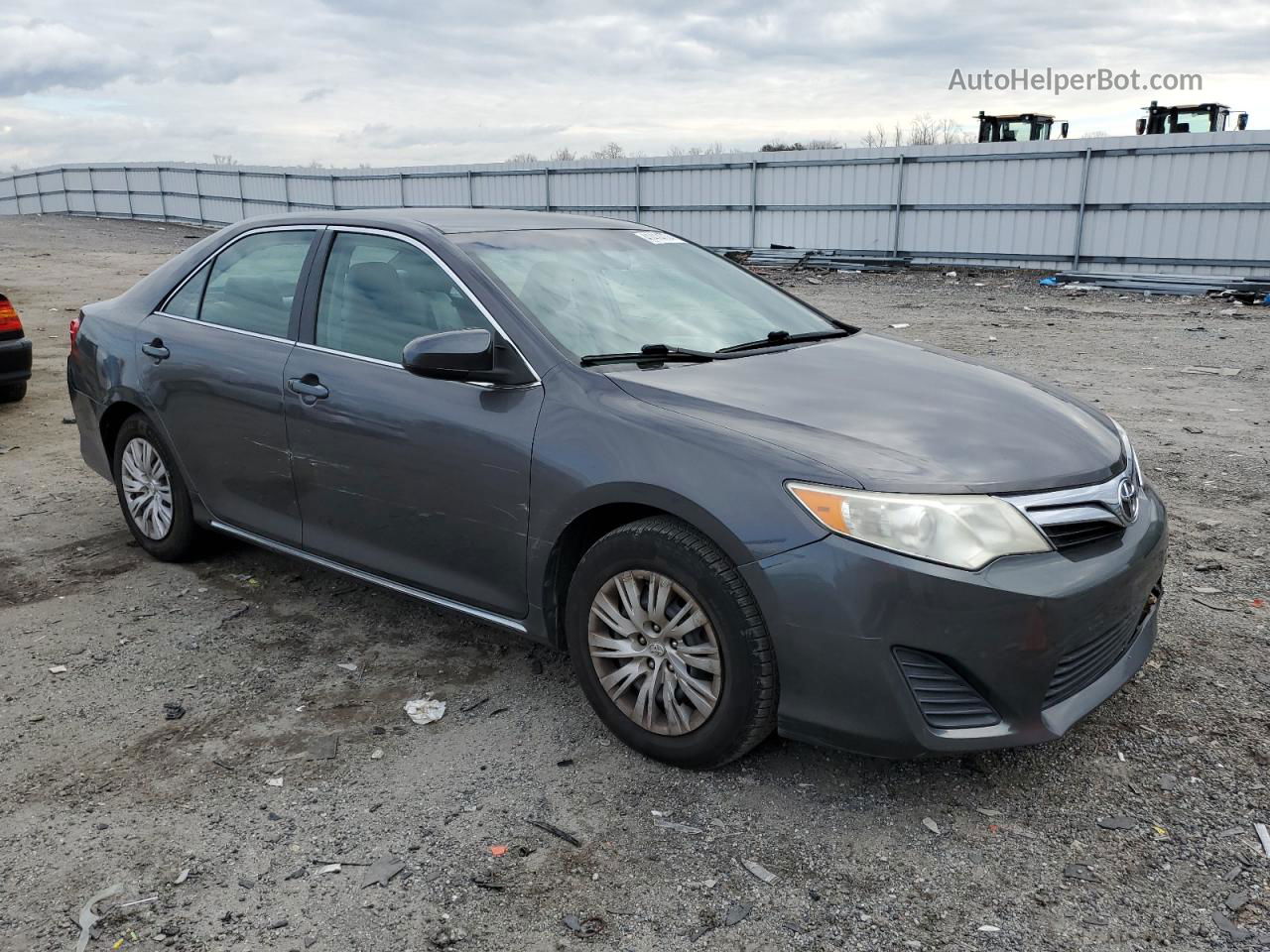 2012 Toyota Camry Base Серый vin: 4T4BF1FK7CR225441