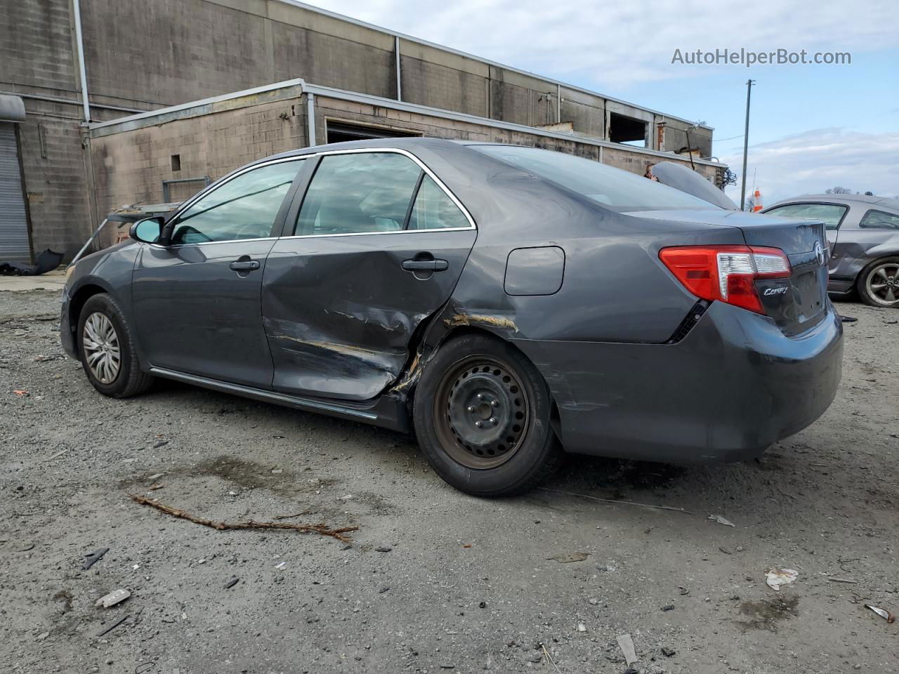 2012 Toyota Camry Base Серый vin: 4T4BF1FK7CR225441