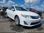 2012 Toyota Camry Xle White vin: 4T4BF1FK7CR242353