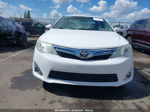 2012 Toyota Camry Xle White vin: 4T4BF1FK7CR242353