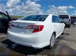 2012 Toyota Camry Xle White vin: 4T4BF1FK7CR242353
