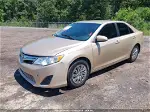 2012 Toyota Camry L Золотой vin: 4T4BF1FK7CR258178