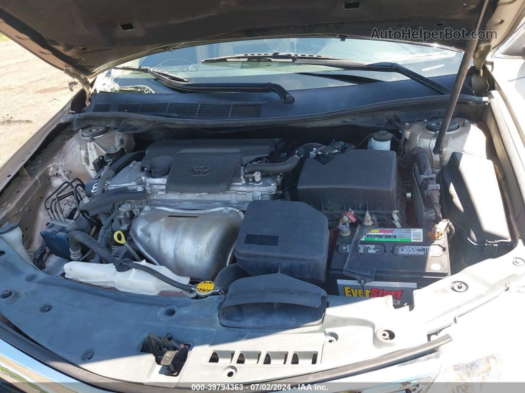 2012 Toyota Camry L Золотой vin: 4T4BF1FK7CR258178