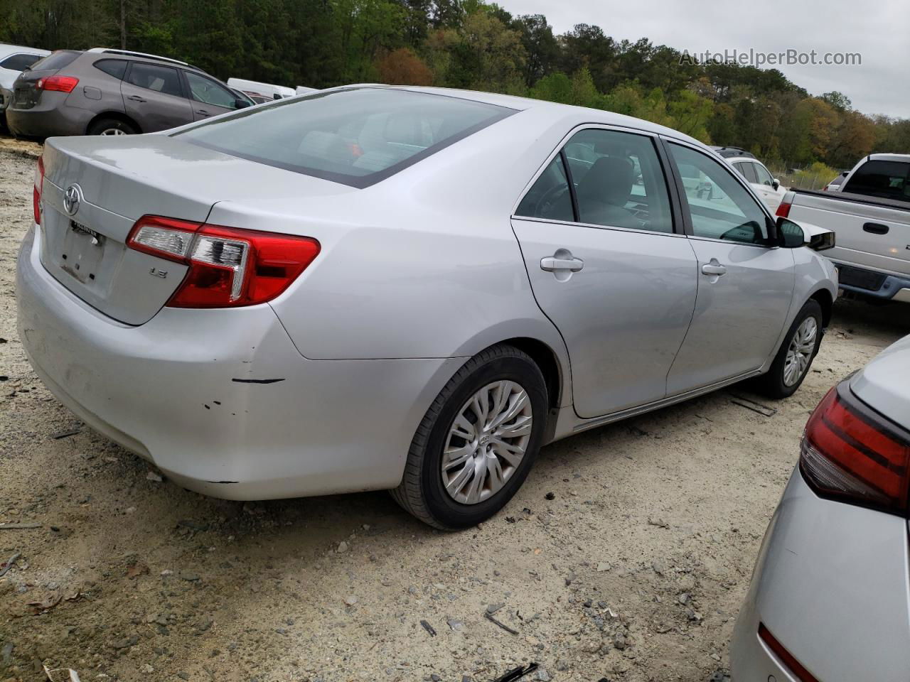 2012 Toyota Camry Base Silver vin: 4T4BF1FK7CR261162