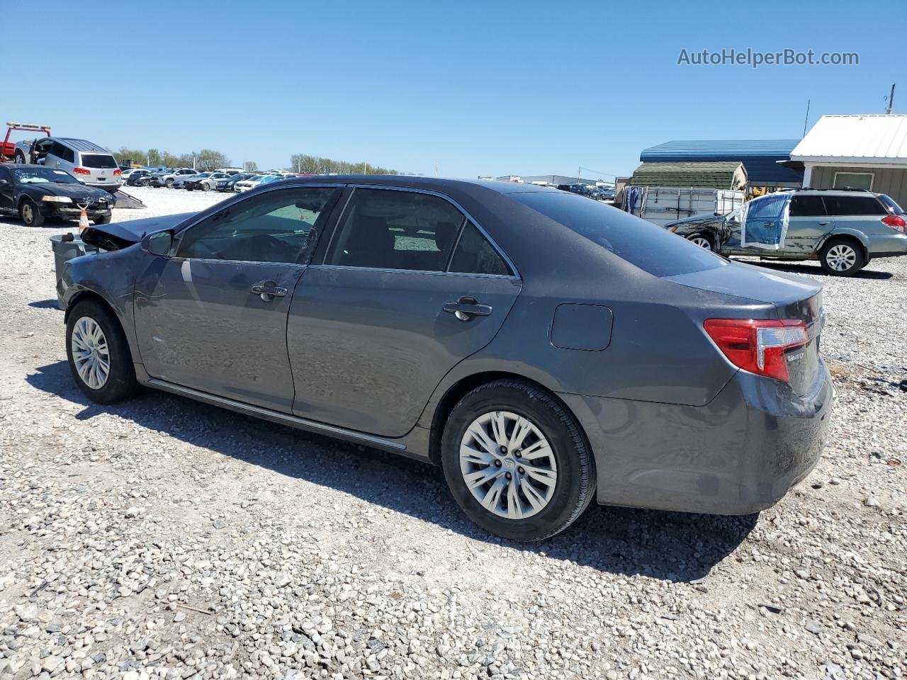 2013 Toyota Camry L Gray vin: 4T4BF1FK7DR276262