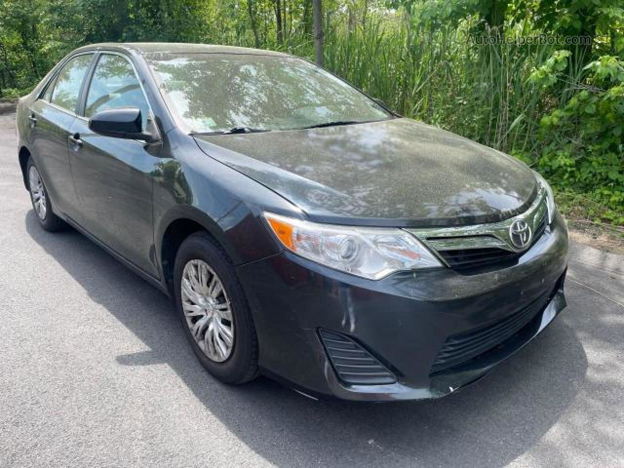 2013 Toyota Camry L Black vin: 4T4BF1FK7DR293885