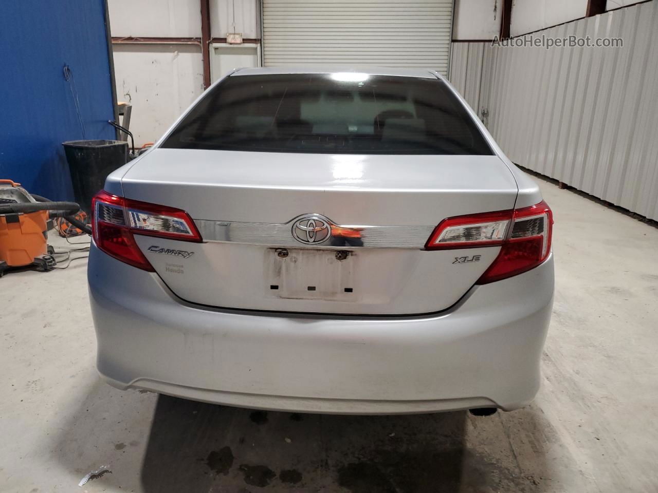 2013 Toyota Camry L Silver vin: 4T4BF1FK7DR320809