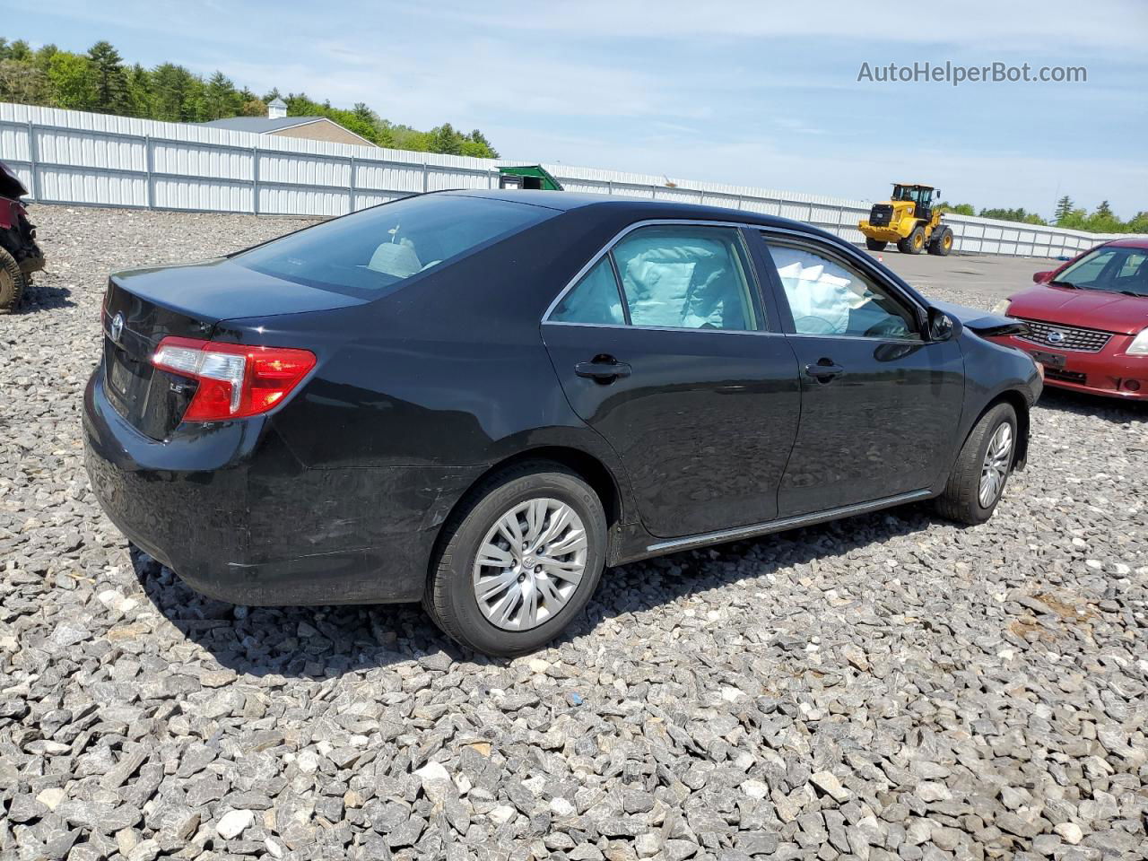 2014 Toyota Camry L Black vin: 4T4BF1FK7ER365041