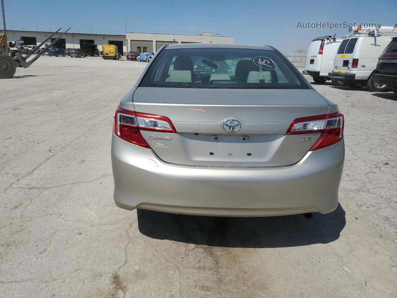 2014 Toyota Camry L Желто-коричневый vin: 4T4BF1FK7ER428932