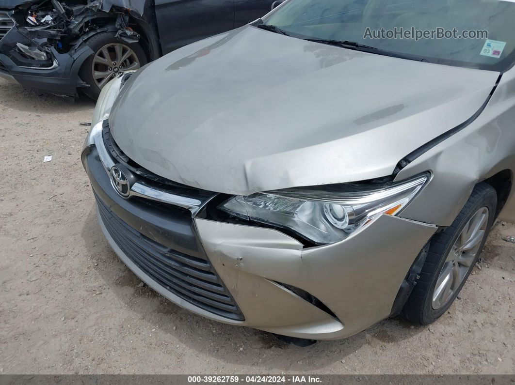 2016 Toyota Camry Xle Silver vin: 4T4BF1FK7GR523350