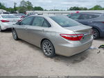 2016 Toyota Camry Xle Silver vin: 4T4BF1FK7GR523350