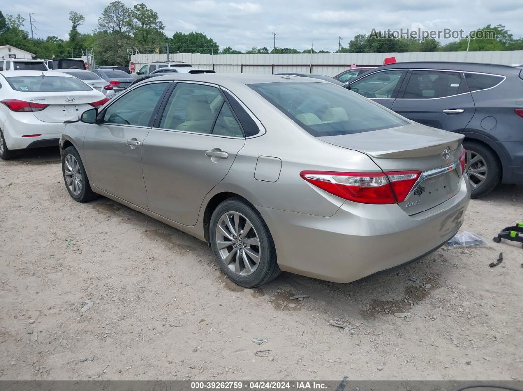 2016 Toyota Camry Xle Silver vin: 4T4BF1FK7GR523350