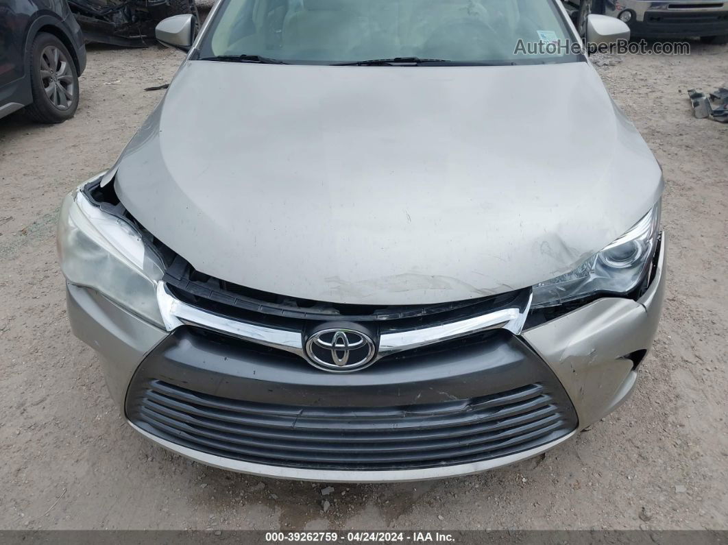 2016 Toyota Camry Xle Silver vin: 4T4BF1FK7GR523350