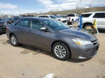 2016 Toyota Camry Le Gray vin: 4T4BF1FK7GR529147