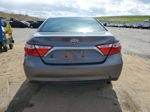 2016 Toyota Camry Le Gray vin: 4T4BF1FK7GR529147