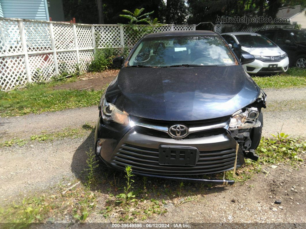 2016 Toyota Camry Le Blue vin: 4T4BF1FK7GR567767