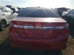 2012 Toyota Camry Base Red vin: 4T4BF1FK8CR160812