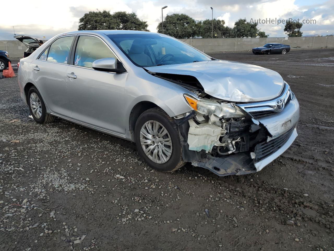 2012 Toyota Camry Base Silver vin: 4T4BF1FK8CR188948