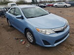 2012 Toyota Camry Base Blue vin: 4T4BF1FK8CR195172