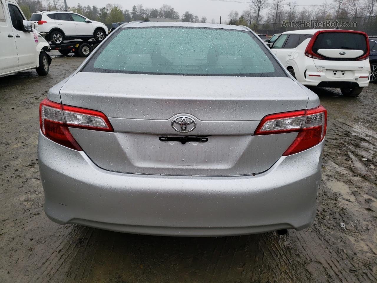 2012 Toyota Camry Base Silver vin: 4T4BF1FK8CR201066