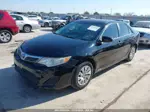 2012 Toyota Camry L Черный vin: 4T4BF1FK8CR220555