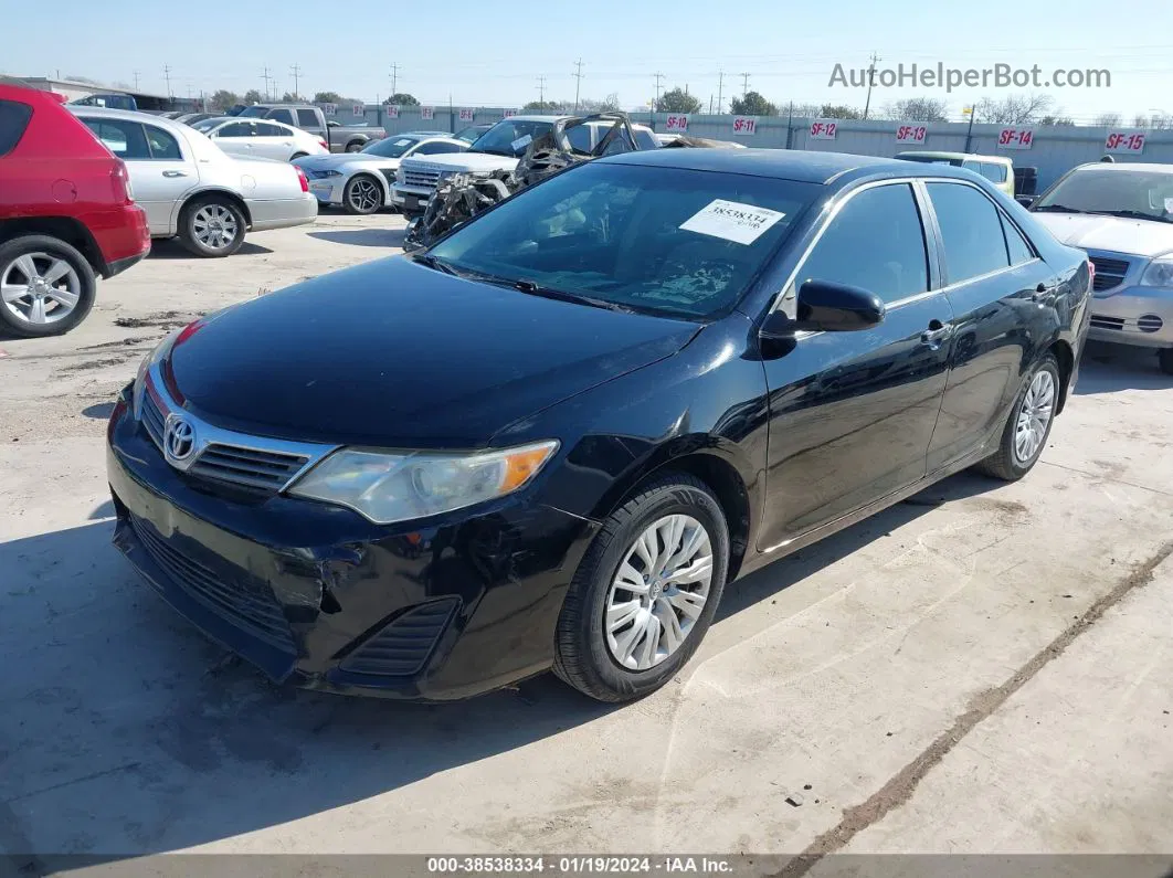 2012 Toyota Camry L Черный vin: 4T4BF1FK8CR220555