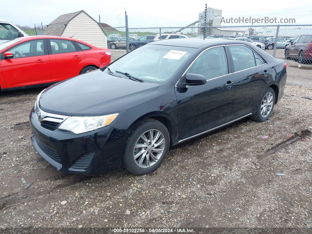 2012 Toyota Camry Se/le/xle Черный vin: 4T4BF1FK8CR221530