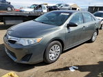 2012 Toyota Camry Base Green vin: 4T4BF1FK8CR226193