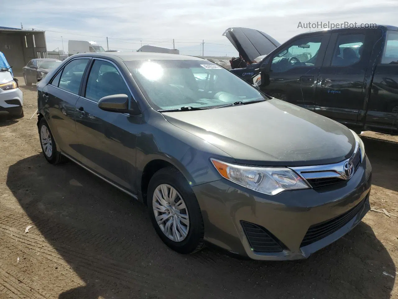 2012 Toyota Camry Base Green vin: 4T4BF1FK8CR226193