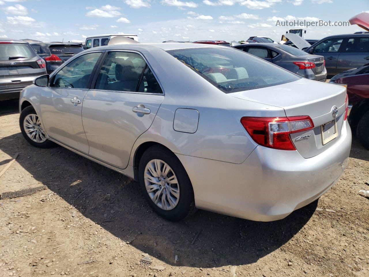 2012 Toyota Camry Base Silver vin: 4T4BF1FK8CR259310