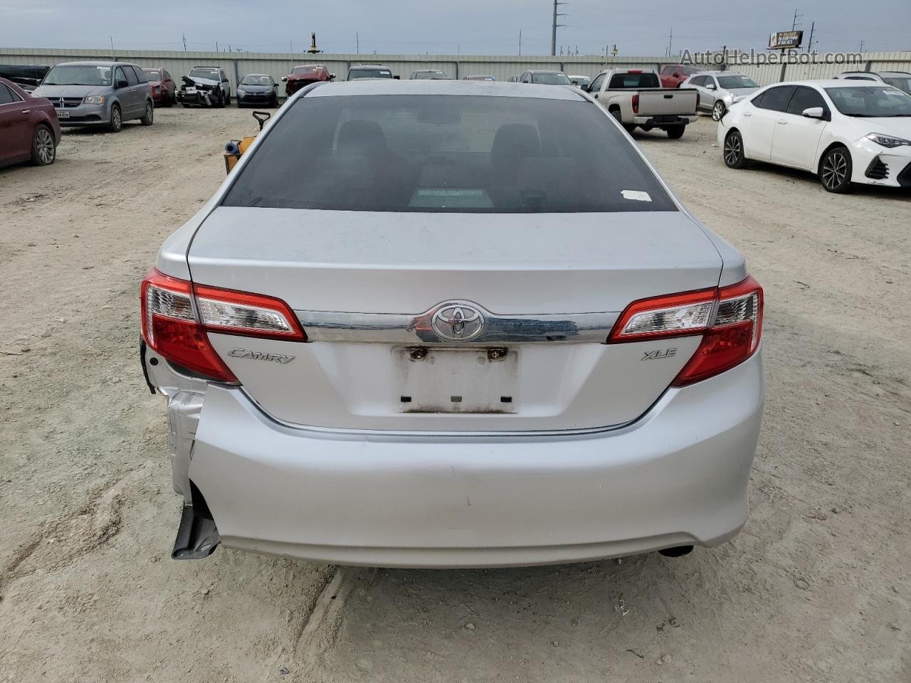 2012 Toyota Camry Base Silver vin: 4T4BF1FK8CR261588