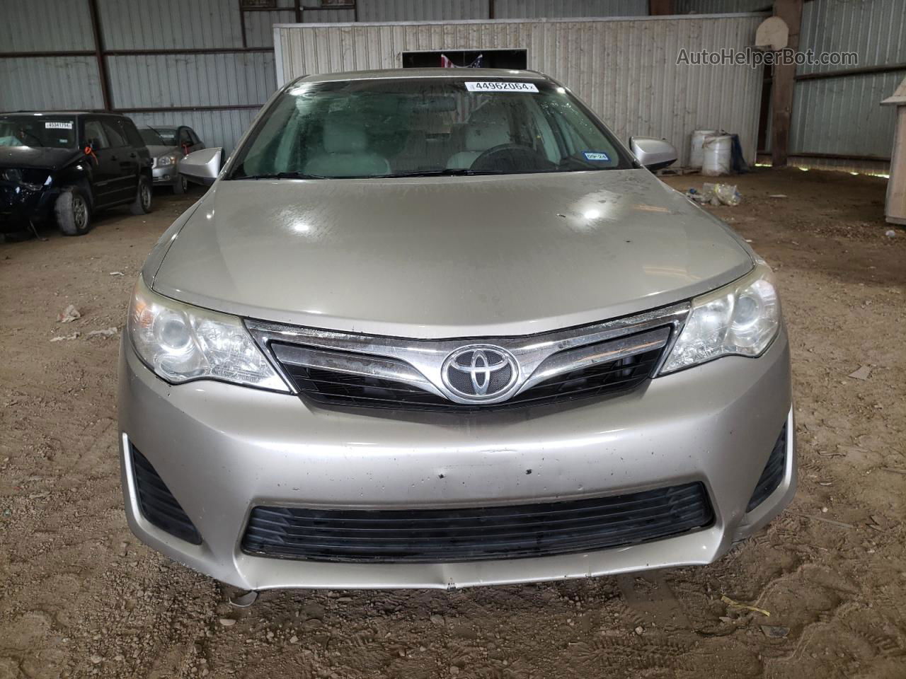 2013 Toyota Camry L Beige vin: 4T4BF1FK8DR334508