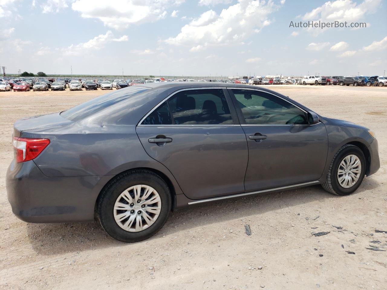 2014 Toyota Camry L Gray vin: 4T4BF1FK8ER409919