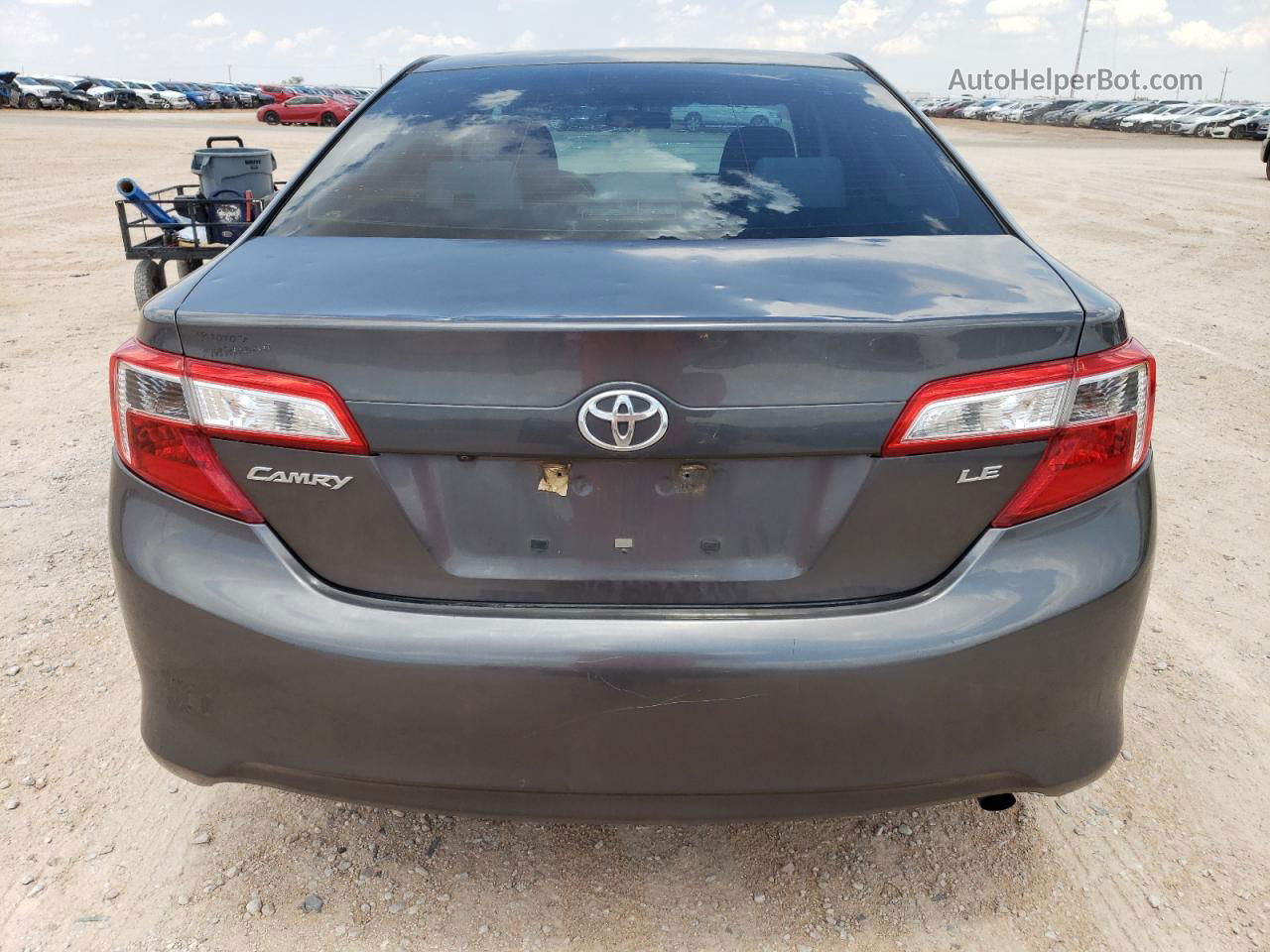 2014 Toyota Camry L Gray vin: 4T4BF1FK8ER409919