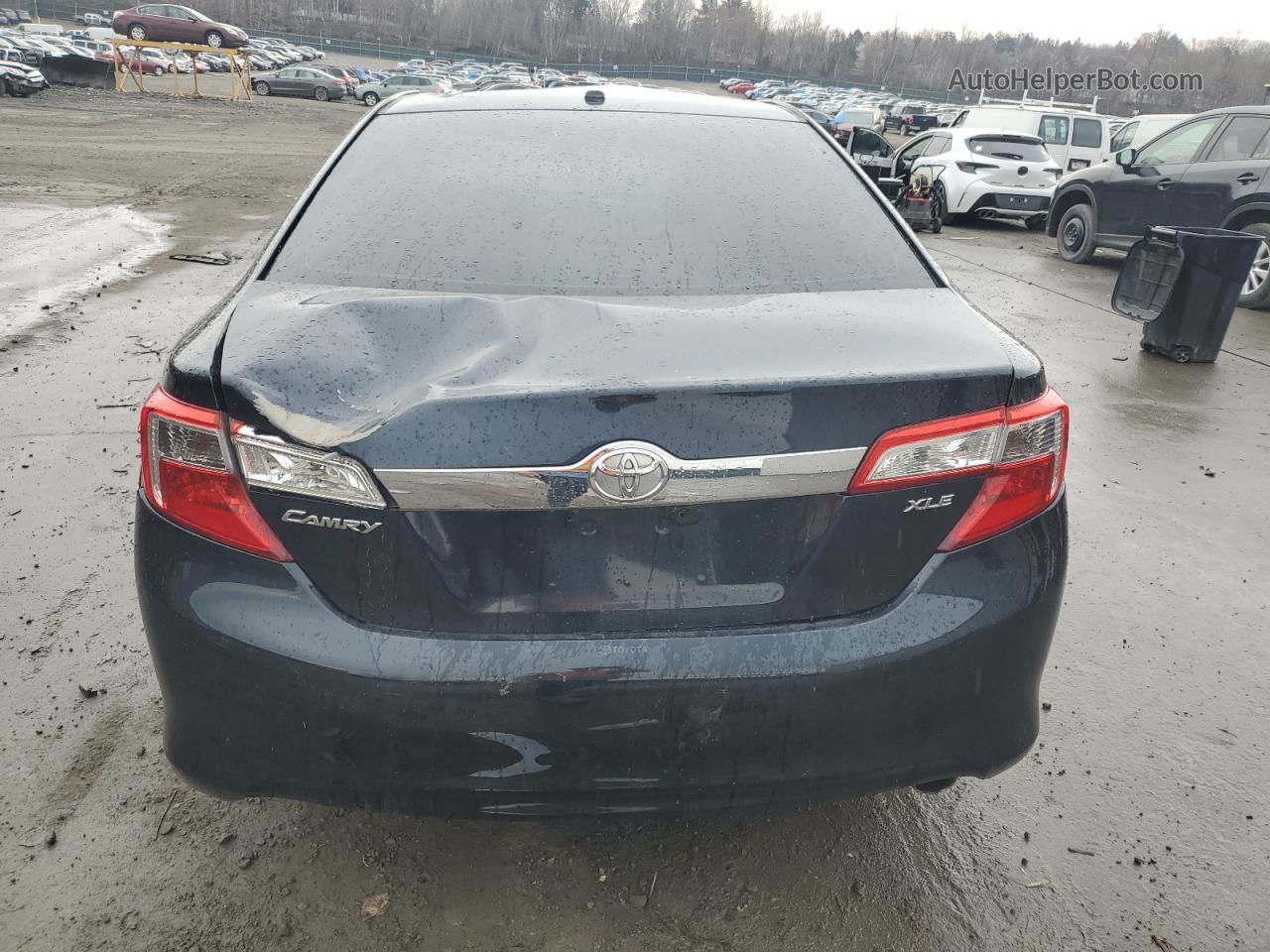 2014 Toyota Camry L Black vin: 4T4BF1FK8ER424498