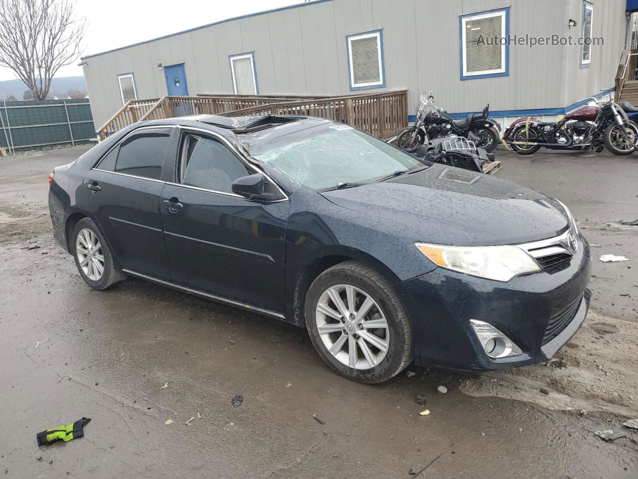 2014 Toyota Camry L Black vin: 4T4BF1FK8ER424498