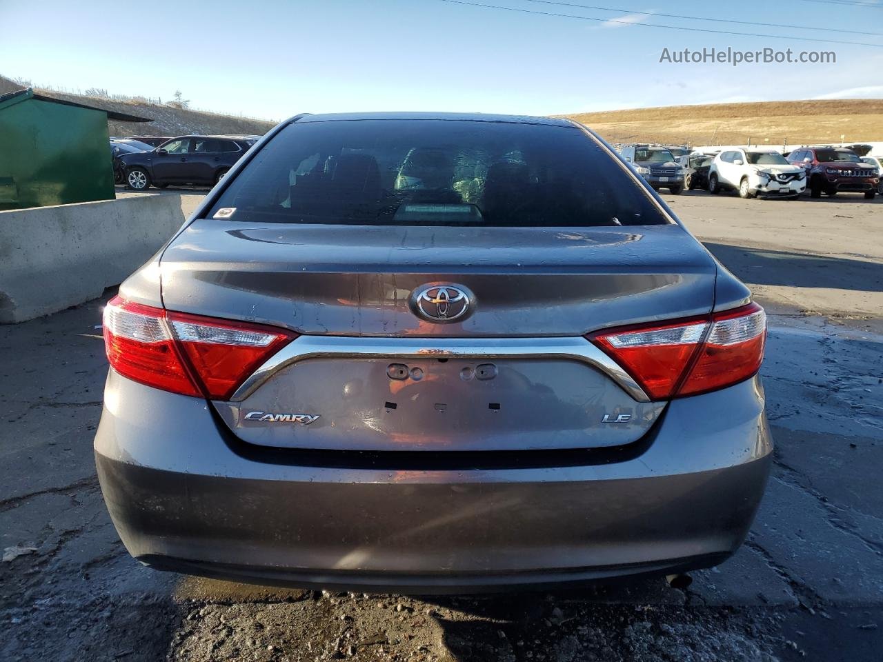 2016 Toyota Camry Le Charcoal vin: 4T4BF1FK8GR521090