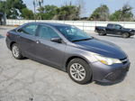 2016 Toyota Camry Le Gray vin: 4T4BF1FK8GR530517