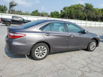 2016 Toyota Camry Le Gray vin: 4T4BF1FK8GR530517