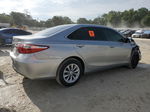 2016 Toyota Camry Le Silver vin: 4T4BF1FK8GR551044