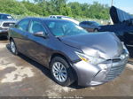 2016 Toyota Camry Le Gray vin: 4T4BF1FK8GR577112