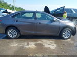 2016 Toyota Camry Le Gray vin: 4T4BF1FK8GR577112