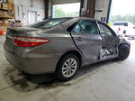 2016 Toyota Camry Le Gray vin: 4T4BF1FK8GR582262