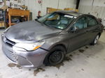 2016 Toyota Camry Le Gray vin: 4T4BF1FK8GR582262